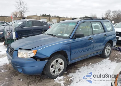 2007 Subaru Forester 2.5X from USA, damaged, VIN JF1SG63647H723634